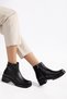 Genuine Leather Daily Women's Boots Bootie Dc2304 - 2