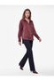 Regular Fit Off-Shoulder Long-Sleeve Satin Shirt - 3