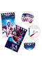 KPOP Deman Hunters- Huntrix Gift Bundle Set for Girls – Shoulder Bag, Keychain,100 PCS KPOP Stickers, 2 PCS Mini Notebook – Cute KPOP Fan Merchandise Set -Mira, Rumi & Zoey – Perfect Gift for Teens - 4