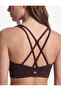 Slim Fit U-Neck Sleeveless Covered Sports Bra with Back Detail - 4