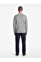 Long Sleeve Contrast Detailed Crew Neck Knitwear Sweater - 3