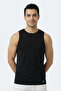 Kulap Men's Sleeveless Black T-Shirt - 5