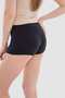 Solid Fitted Cotton Shorts - 2