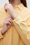 Women's Solid Button-Up Long Sleeve Blouse - 6