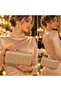 BEEGİ CONCEPT WOMEN'S EVENING DRESS LASER GOLD GOLD-CHAIN WEDDING NIGHT PARTY BAG - 3