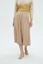 Solid Ruffled Midi Skirt - 6