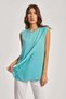 Solid Sleeveless Top - 3