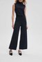 Wide-Leg Ribbed Pants - 5