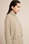 Solid High Neck Long Sleeve Top - 6