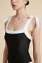 Solid One-Piece Swimsuit - 7
