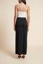 Solid Straight Maxi Skirt - 5