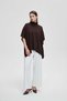Wide-Leg Solid Long Pants - 7