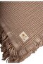 Four Layer Tasseled Blanket 80X120 cm Mink - 4