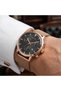 Copper Color Steel Cord Functions Active 2 Year Warranty Men's Wristwatch