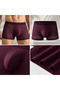 Ece's Men's Ice Silk Boxer Burgundy Breathable Comfortable M1001 - 2