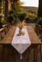 Lace Pattern Runner Coverlet - 2