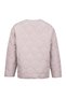 Stone Color Women's Lightweight Collarless Quilted Coat - 3
