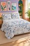 Modern Pattern Double Printed Pique (200x220 Cm) Colorful - 3