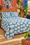 Daisy Patterned Bedspread 200X220 Double Pique Set