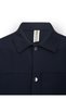 Black Color Men's Polyester Technical Overshirt - 2