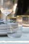 Adore Gold Set of 4 Water Glasses 350 Cc - 2