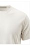 White Color Men's Crew Neck Basic t Shirt - 2