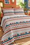 Modern Pattern Double Printed Pique (200x220 Cm) Colorful