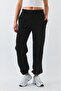 Oversize Unisex Sweatpants Black – 3-Thread Ribbed, Elasticated Waistband, Pockets, Modern Relaxed Fit - 6