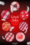 Red Themed 7-Piece Woven Ribbon Set – Plaid, Heart, Polka Dot, Lace, and Floral Gift Wrapping & Hobby Decoration Ribbon - 8