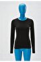 Black Crew Neck Slim Fit Cotton Basic Blouse Oversized Sports Tshirt Hzlrbnbis33Stshirt - 6
