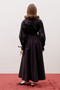 ENYA Pleated Shirt Dress Black - 5
