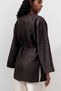 Linen Cruvaze Closure Kimono Aci Brown - 7