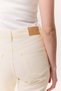 High Waist Flare Leg Jean Ecru - 5