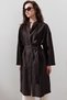 Linen Belt Long Tunic Bitter Brown - 5