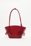 Sandy Bow Tote Bag Red - 8