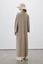 Oversize Long Casual Dress Mink - 6