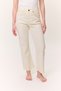 High Waist Flare Leg Jean Ecru - 4