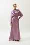 L'Amour Stone Evening Dress Lila - 5
