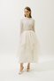 Emilia Layered Tulle Skirt Beige - 2