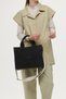 Yikama Effected Medium Canvas Bag Black - 4