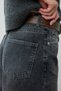 Anthracite Wide Leg Denim Trousers - 2