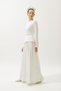Annita Evening Dress Ecru - 3