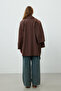 Stockholm Shawl Detail Oversize Trench Coat Brown - 6