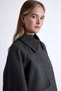 Mari̇ k Double-Breasted trench coat anthracite - 4