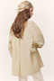 Shirt with Wide Sleeves Detail Yellow - 8