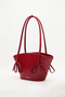 Sandy Bow Tote Bag Red - 7