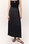 Crush Saten Skirt Charcoal - 5