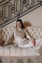 Mila Stone Evening Dress Beige - 2