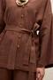 Buttoned Linen Shirt Tree Bark - 4