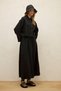 Linen Long Sleeve Crop Shirt Black - 4